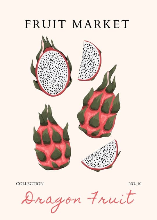 Fruit Market: Dragon Fruit