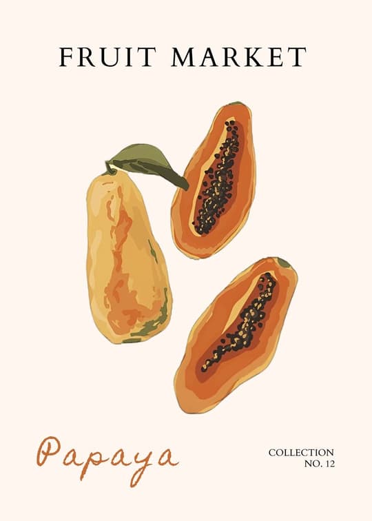 Fruit Market: Papaya