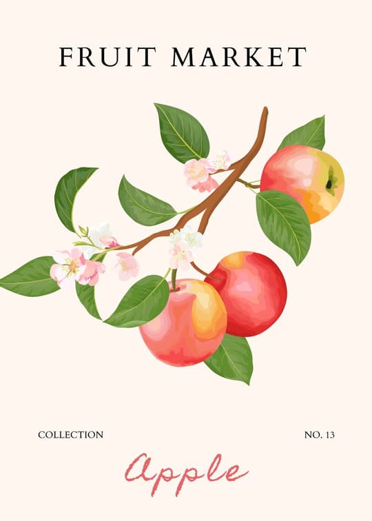 Fruit Market Apple
