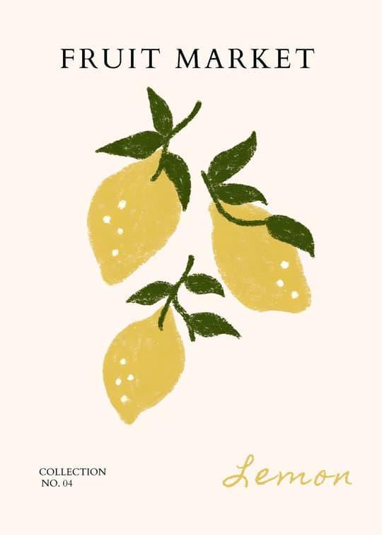 Fruit Market - Lemon