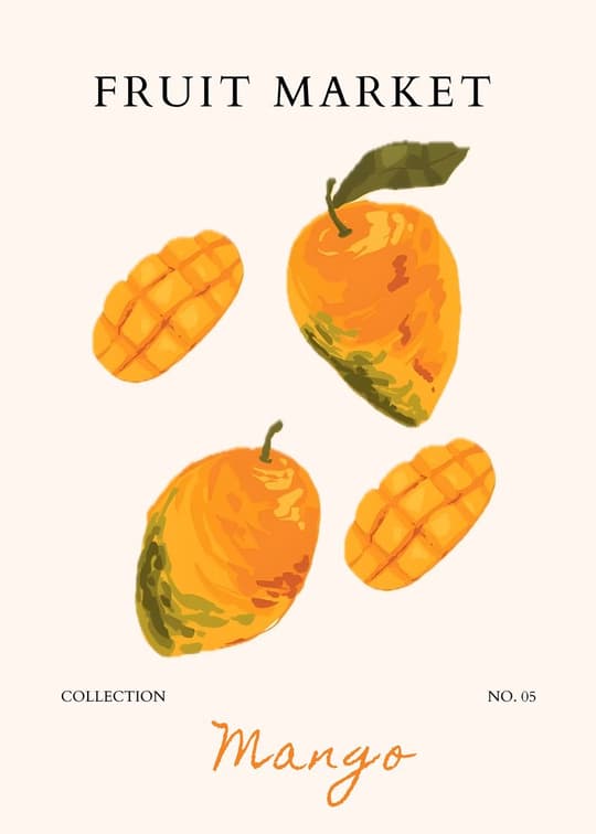 Fruit Market: Mango