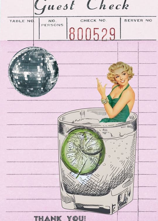 Disco Cocktail Girl