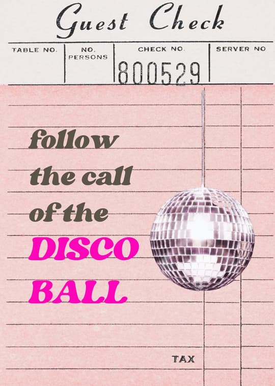 Follow the Call of the Disco Ball