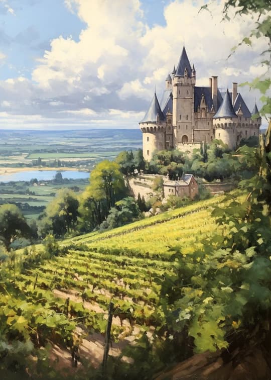 Castle in the Vineyard