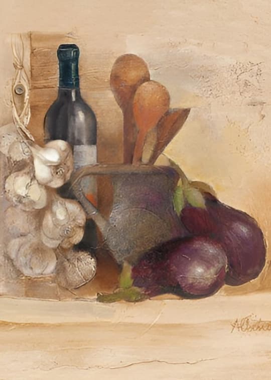 Mediterranean Kitchen Still Life