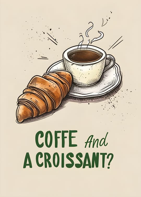 Coffee and a Croissant?