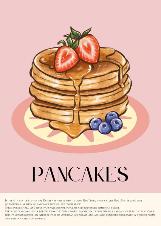 Pancakes with Berries