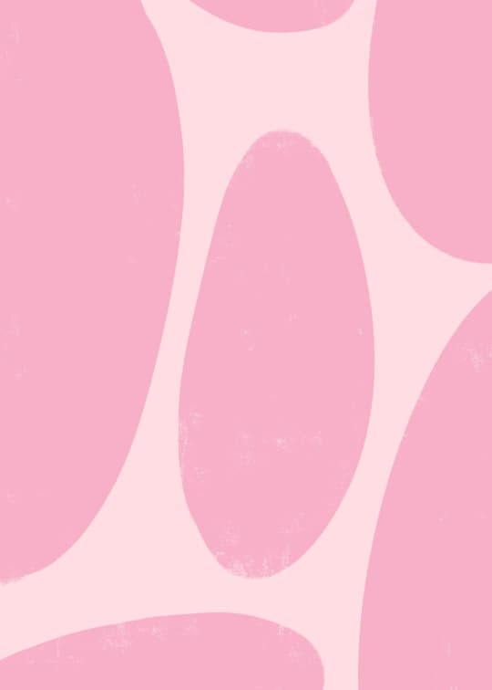 Pink Organic Shapes