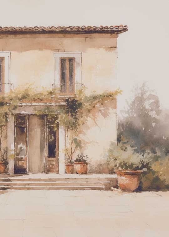 Mediterranean Courtyard