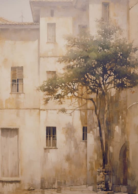 Mediterranean Courtyard