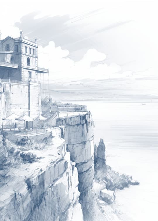 Coastal Mansion on the Cliffs
