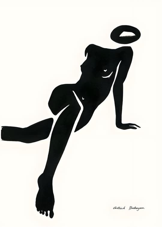 Seated Figure with Halo