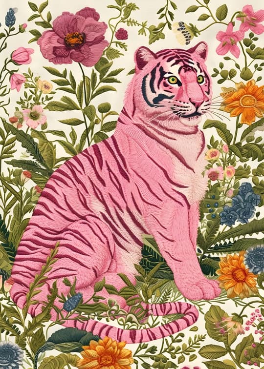 Pink Tiger in Bloom