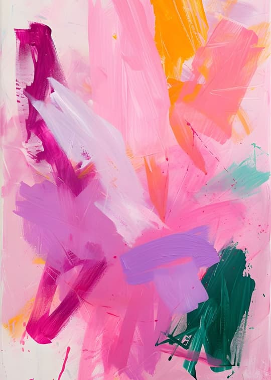 Vibrant Abstract Gesture