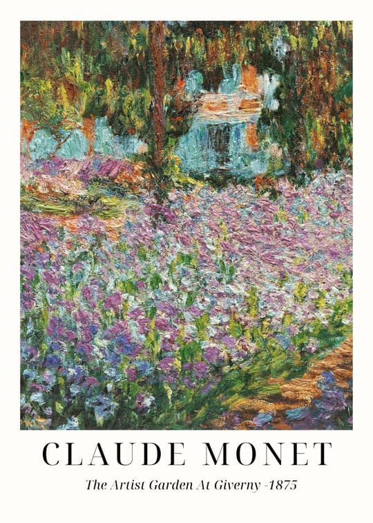 The Artist Garden At Giverny