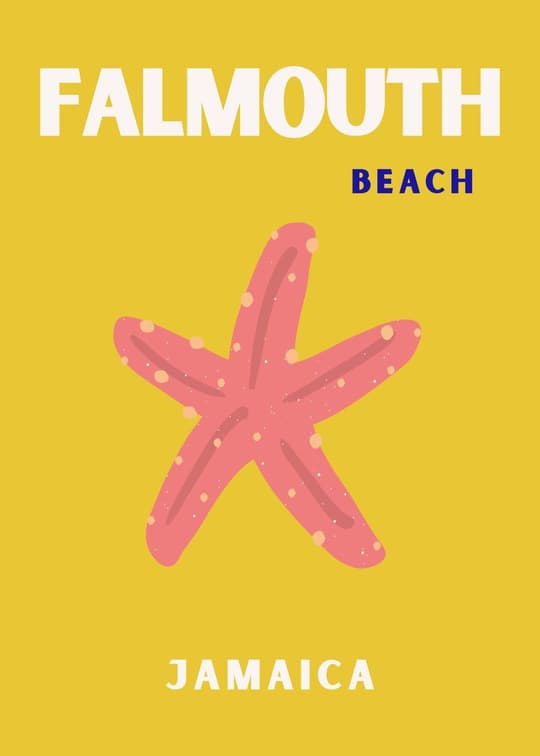 Falmouth Beach Jamaica