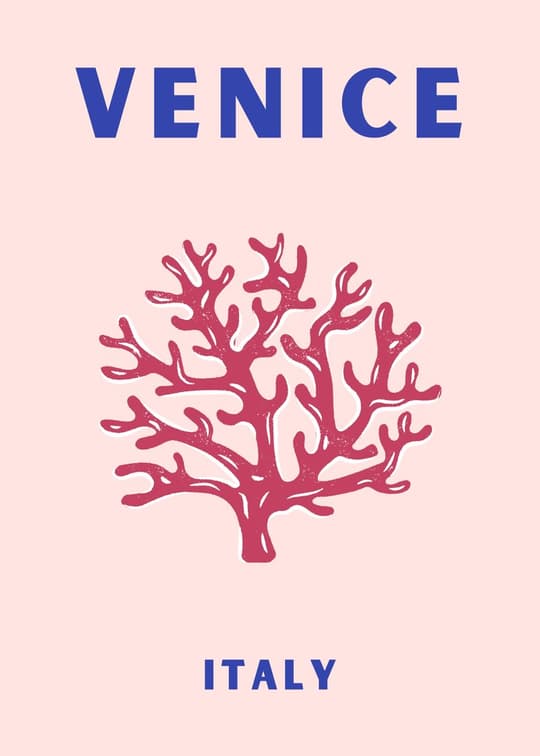 Venice Italy Coral