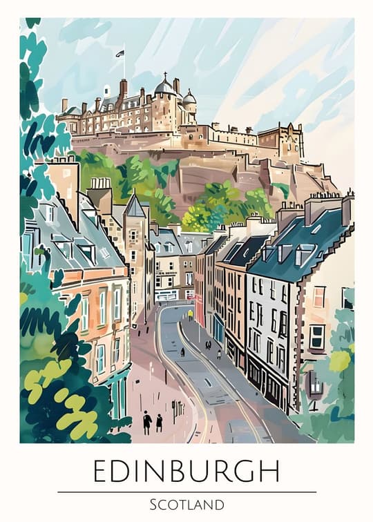 Edinburgh Castle View