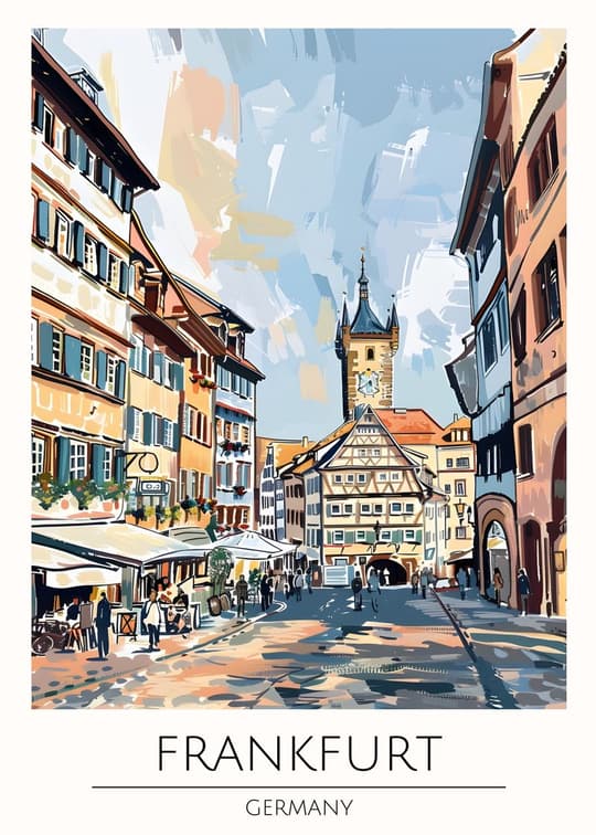 Frankfurt Street Scene