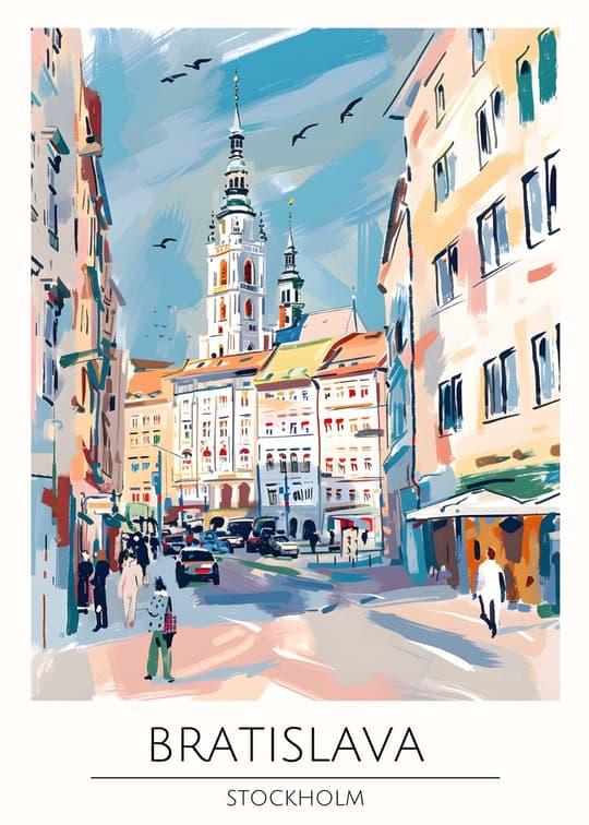 Bratislava Street Scene