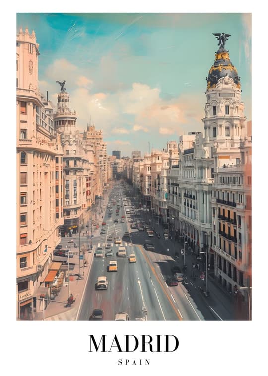 Madrid Skyline