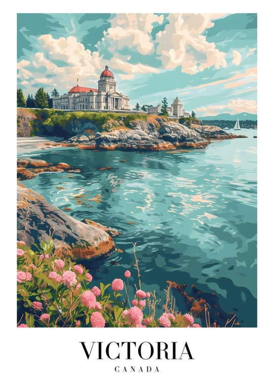 Victoria, Canada Coastal View