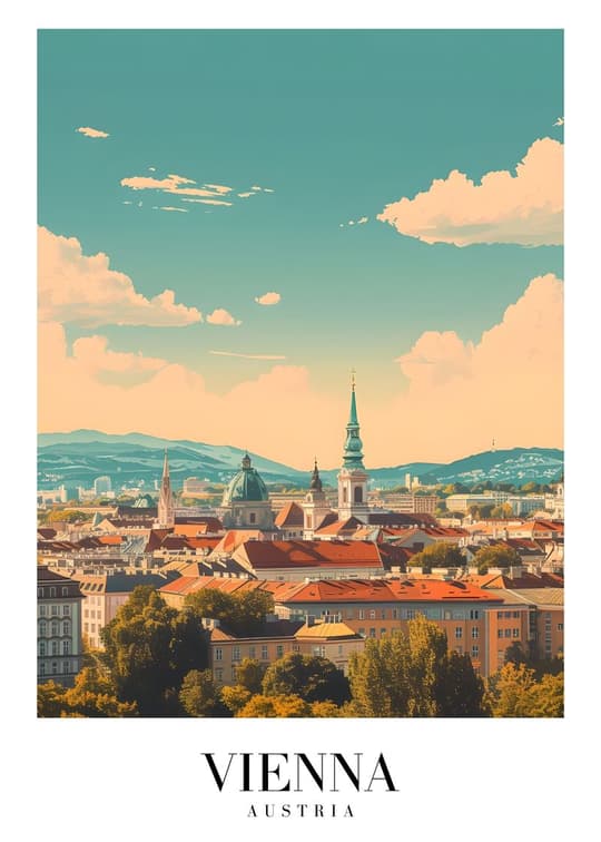 Vienna, Austria Skyline