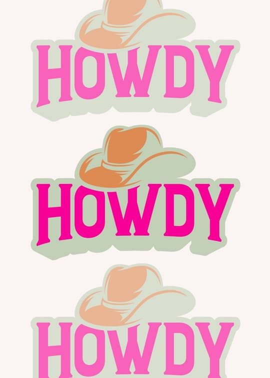 Howdy Western Vibes