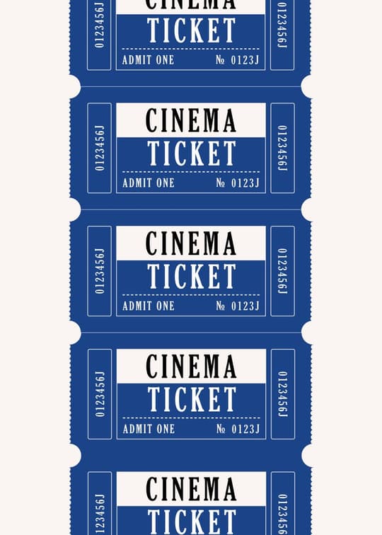 Vintage Cinema Tickets
