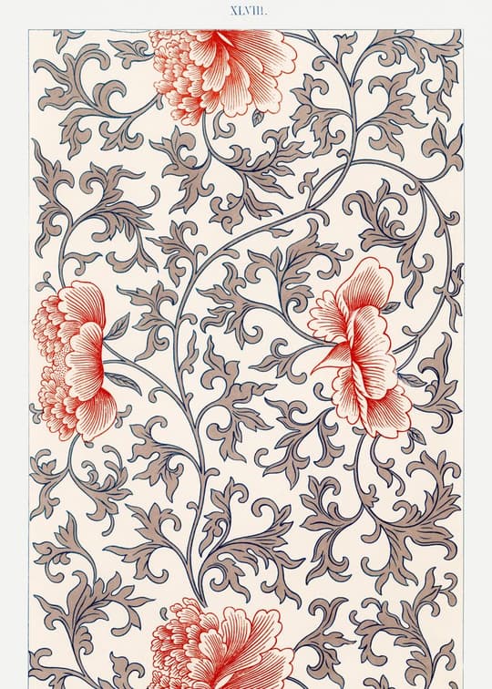Ornamental Floral Scrollwork