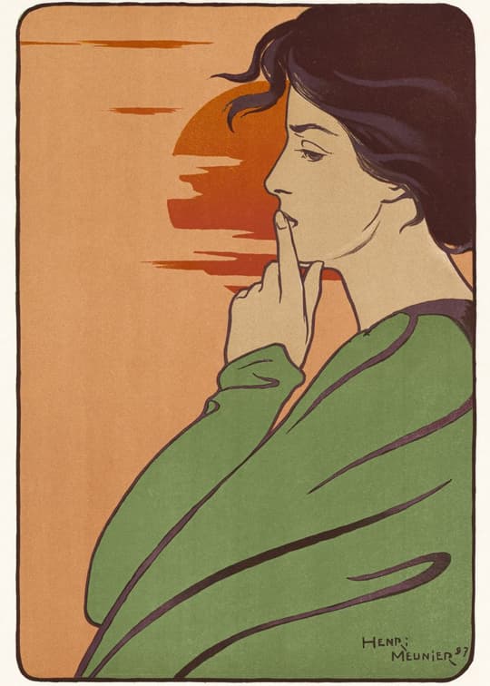 Woman at Sunset