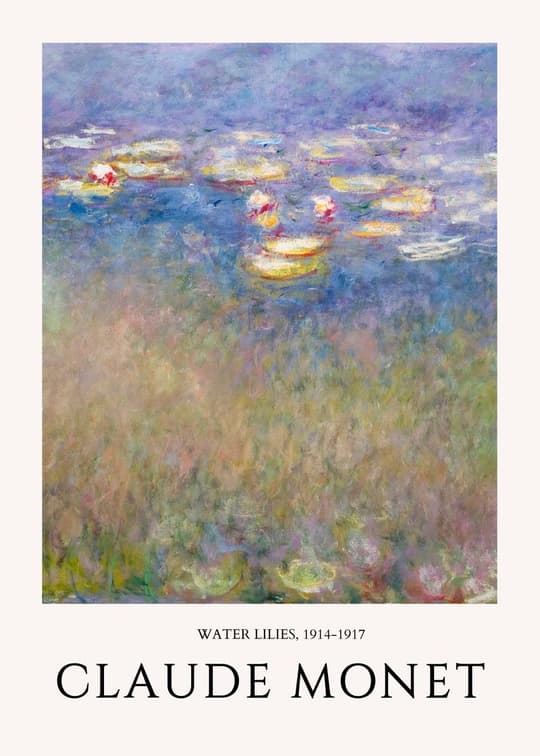 Water Lilies, 1914-1917