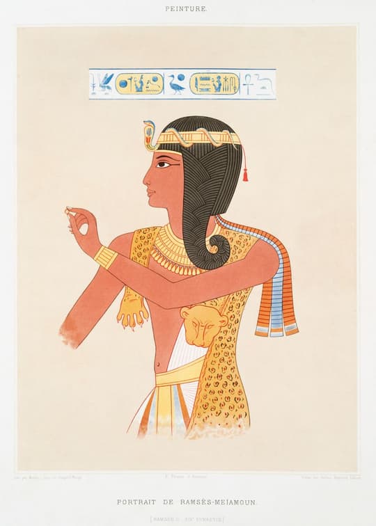 Portrait de Ramsès-Meiamoun