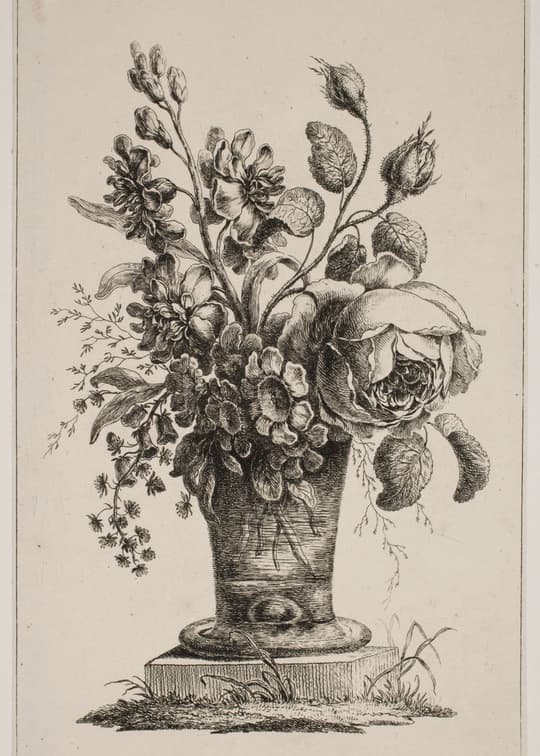 Floral Arrangement in Urn