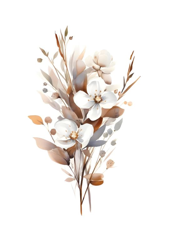 Neutral Bloom Arrangement