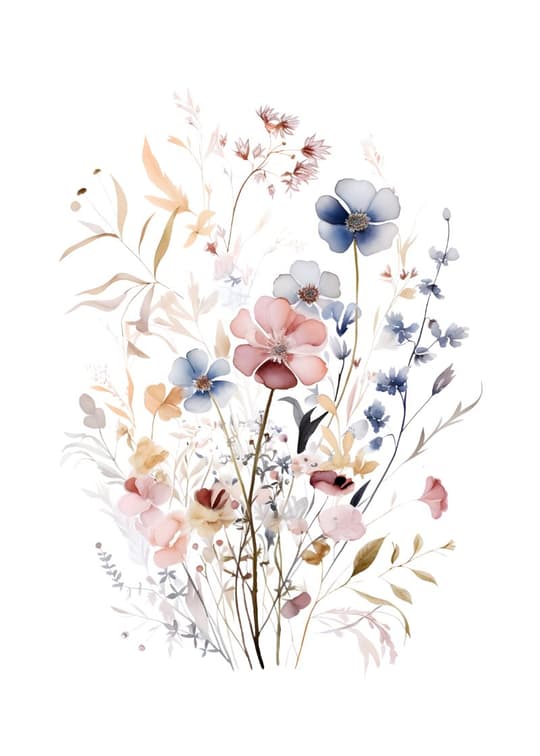 Delicate Wildflower Bouquet