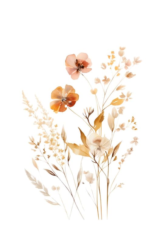 Warm Wildflower Arrangement