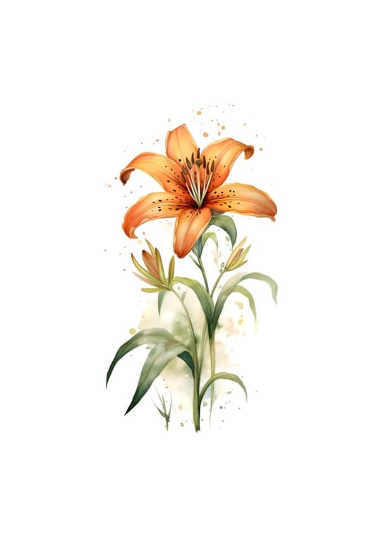 Orange Tiger Lily