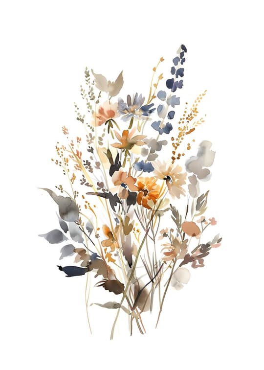 Autumn Wildflower Bouquet