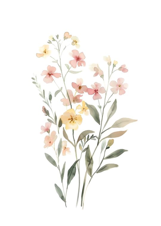 Delicate Wildflower Bouquet