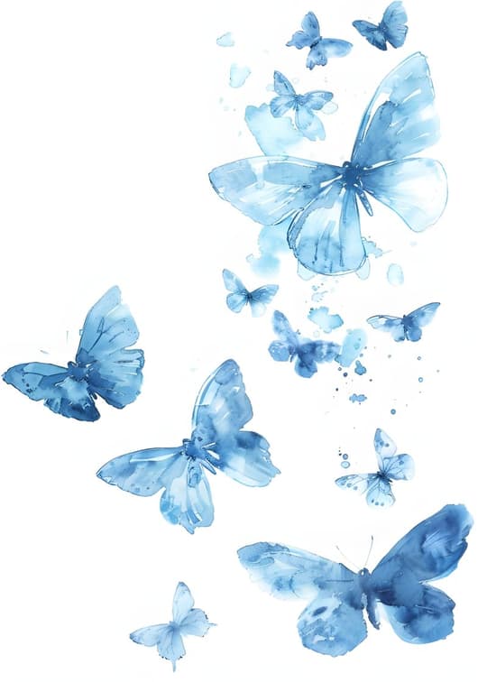 Blue Butterfly Dance