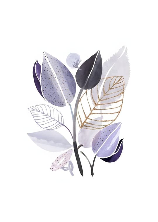 Modern Botanical Leaves
