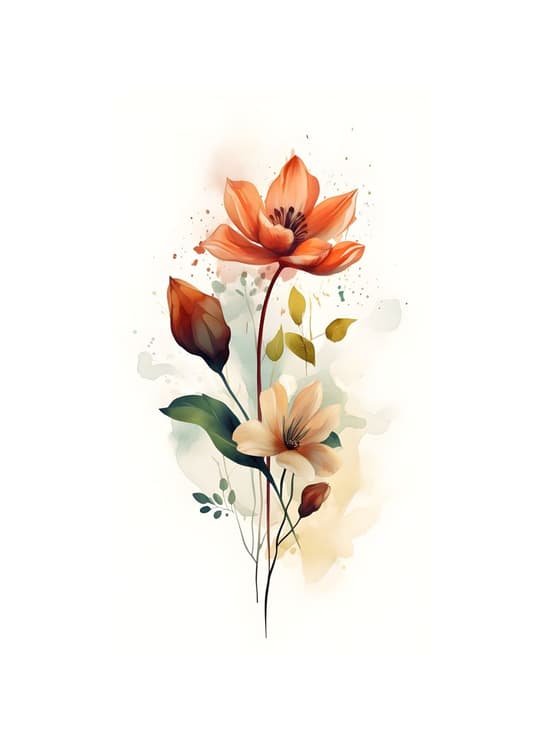 Elegant Floral Bloom