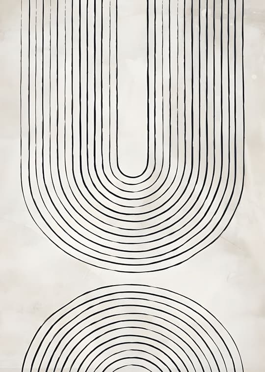 Geometric Lines Arch