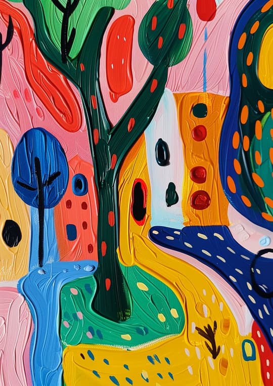 Whimsical Garden Tree