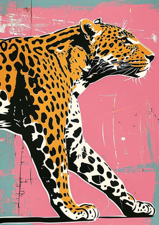 Pink Leopard