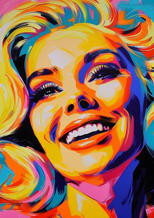 Rainbow Portrait Smile