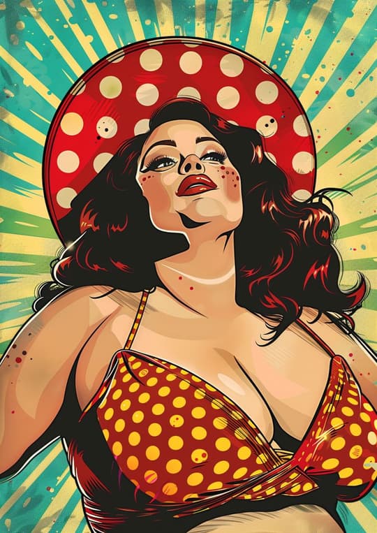 Vintage Pin-Up Star