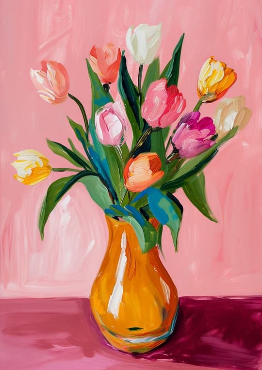 Vibrant Tulip Bouquet