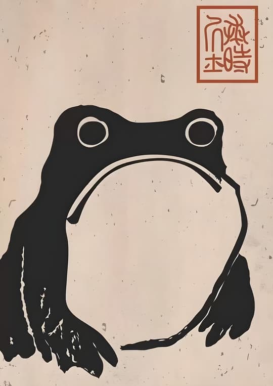 Minimalist Frog